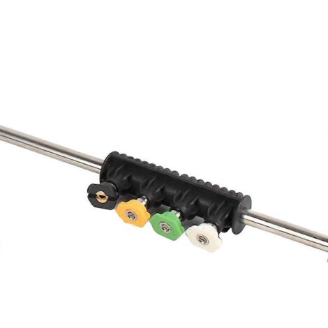 Lance de jet haute pression pour nettoyeur Karcher K1 K2 K3 K4 K5 K6, avec 5 embouts de buse de rechange, idéale pour lavage auto, terrasse et jardin. (1/4)