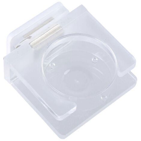 Bol en eau magnétique pour reptiles, gamelle alimentaire antidérapante pour dragon barbu, plat de nourriture stable et facile à nettoyer. (1/4)