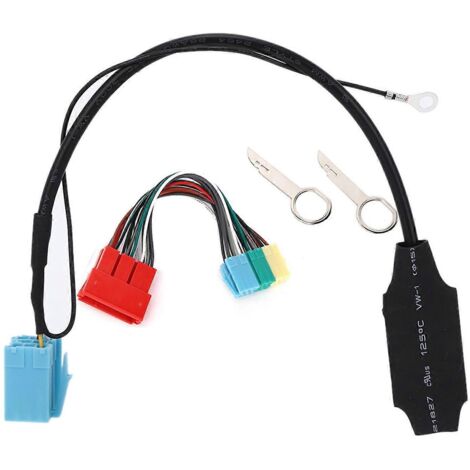 Adaptateur Bluetooth 5.0 20pin/8pin pour autoradio, connecteur stéréo compatible A2 A3 8L 8P TT, kit audio voiture sans fil. (1/4)
