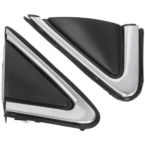1 paire de garniture triangulaire de rétroviseur latéral arrière 96319 3RA0A, pièce de rechange compatible Nissan Sentra 2013-2016. (1/4)