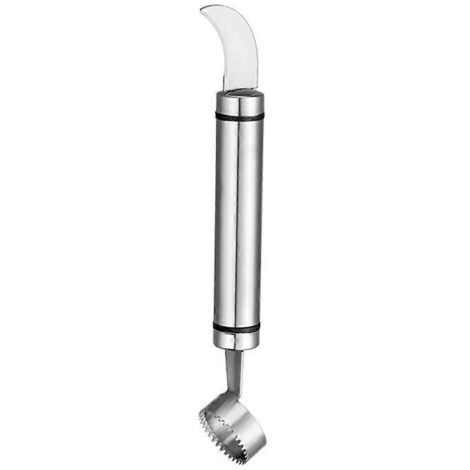 Double tête coupe-grenade, outil d'ouverture de fruit, tranche-grenade manuel, extracteur rapide, ustensile cuisine pratique. (1/4)