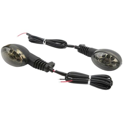 Voici une proposition de titre produit en français (moins de 190 caractères) :
Feux clignotants avant/arrière moto 2 pièces LED DC 12V, indicateurs de virage de rechange pour moto NI, clignotants pui (1/4)