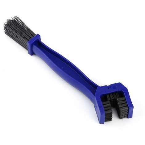 Nettoyeur chaîne moto bleu - Brosse de nettoyage pour chaîne de moto, outil de dégraissage frein, éliminateur de saleté pour vélo et motocyclette. (1/4)