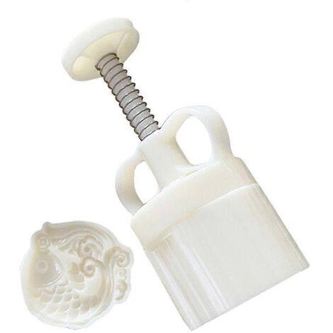 Voici une proposition de titre en français (moins de 190 caractères) :
Emporte-pièce à pression manuelle pour gâteau de lune, motif poisson 3D, tampon à biscuits, moule à gâteau de lune (120 caractèr (1/4)