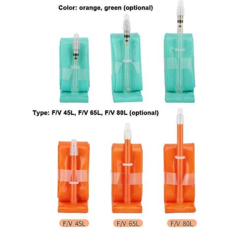 Chambre à air TPU ultra-légère pour vélo de route 700C23-35C, valve FV 45L orange - pneu cyclisme haute performance (1/4)