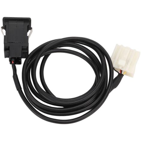 Connecteur Audio Auxiliaire avec Câble et Prise Stéréo pour Mazda 2, 3, 5, 6, MX-5, RX8, CX-7, CX-9 – Rallonge Faisceau de Remplacement (1/4)