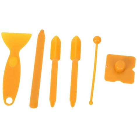 Outils pour le calfeutrage et l'application de mastic pour les joints de joints de salle de bain, cuisine, sol, fenêtre, évier et cadres (1/4)