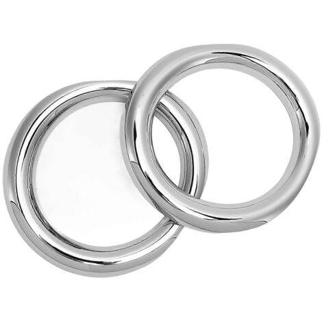 2 Garnitures de Phares Antibrouillard Avant pour CHR 2016-2018, Anneaux Chromés Brillants, Remplacement de Garniture de Pare-chocs, Pièces de Rechange Auto, 2 Pièces (1/4)
