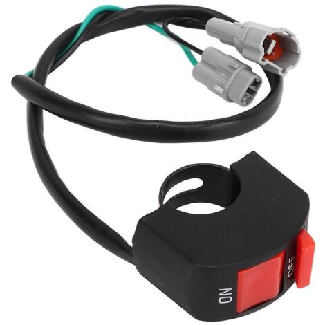 Phare avant interrupteur marche/arrêt solide, poignée de commande de remplacement compatible SUR‑RON LBX, Segway X260, X160. (1/4)
