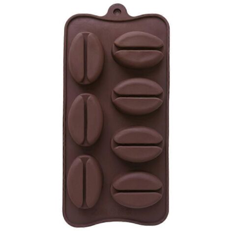 Moule en silicone pour chocolat 7 cavités, plateau à glaçons pratique, outil de décoration de gâteau. (1/4)