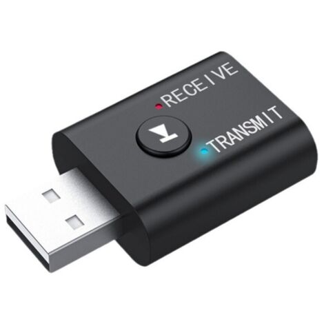 Adaptateur Bluetooth émetteur/récepteur audio sans fil pour prise 3,5 mm AUX (1/5)