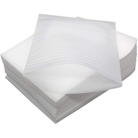 Emballage plastique 14,5 x 18,5 cm pour déménagement, rangement ou envoi - Bulles de protection (blanc) (1/5)