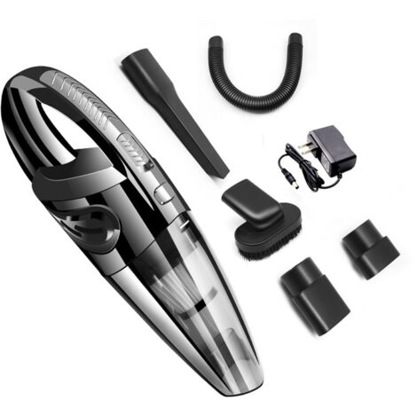 Aspirateur portable sans fil - Puissance d'aspiration 3000 Pa - Usage sec et humide - Pour voiture et maison (1/5)