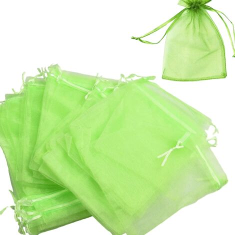 30 sachets réutilisables 20x30 cm pour fruits et légumes, filets de jardin avec cordon pour arbres fruitiers, plantes et fleurs (1/5)