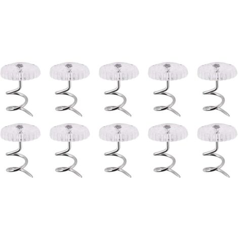 20 aiguilles à matelas avec tête transparente, aiguilles à matelas incurvées, idéales pour rembourrage, housses de canapé et bordures de lit (1/5)