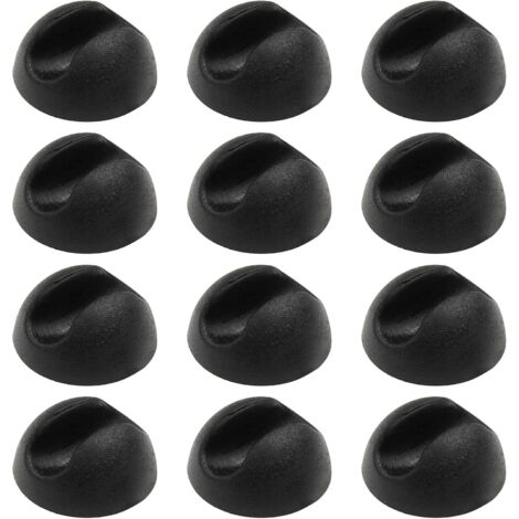 12 pièces de pieds de meuble pour tubes ronds de 10 mm, protège-sol pour tables et chaises (1/5)