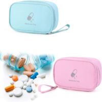 2 Piece Empty First Aid Kit, Portable Waterproof First Aid Medical Kit Mini Portable First Aid Kit Mini First Aid Kit Pour La Maison, Le Bureau Et