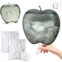 transparent Plastic Film Storage Box, Food Film Sleeve, Food Plastic Film Set, Food Cover Bags, Wall Mounted Plastic Bag Storage, Preservation Bag