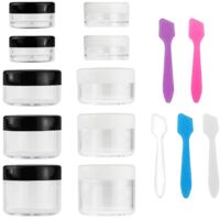 15pcs-travelling Lotion Shampooing Shower Gel Dispenser Bottle Cosmetic Bottle Organiser Set
