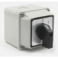 universal Cam Rotary Selector Lw26-20a 220v - 8 Terminals 3 Positions 1-0-2 Changeover Switch With Main Switch