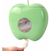 disposable Storage Box For Food Covers - 100 Food Cover Bags - Reusable Wall-mounted Fresh Storage Bag Container - Cute Cling Film Bag Dispenser H