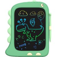 8.5" Dinosaur Lcd Writing Board (green), Graphic Board, Magic Stone Board, 2 3 4 5 6 7 Year Old Children's Drawing Board Birthday Gift For Girls A