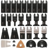 outil Multifonction Saw Blades Accessoires Kit28 Pcs Accessoires D'outils Oscillants Multifonctions Lame De Scie Universelle Pour Fein Multimaster