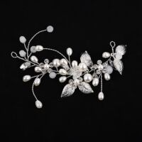 argent-vigne Cheveux Mariage Fleur Accessoire Cheveux Mariage Accessoire Cheveux Femme Mariage Pour Femmes Et Filles