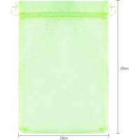 Filet de protection pour raisins 30 x 20 cm - Protège contre les oiseaux, les insectes, les guêpes et les frelons
