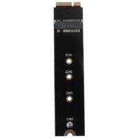 Carte d'adaptation M.2 NGFF vers 7+17 broches pour SSD 64G-512G, compatible MacBook Pro/Air 2012