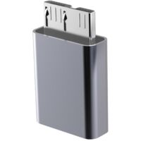 Adaptateur USB C vers Micro B USB3.0, Connexion Rapide Type C Femelle vers Micro B Mâle