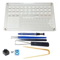 Station de Lubrification Switch 33 avec Extracteur de Keycaps, Kit d'Ouverture Switch et 8 Pièces