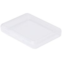 Small Storage Box Clear Sealing Organizer Holder Organization for Case
