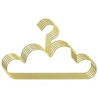 5 Pcs Cloud Shape Clothes Coat Hangers Space Saving Clothing Rack Multi-Function