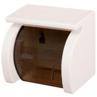 Wall Mount Storage Stand Kitchen Bathroom No Drill Tissue Towel Dispenser
