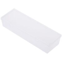 Rectangular Plastic Clear Storage Box Jewelry Container for Case Bead Organizer