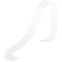 Clear Acrylic Shoes Display Rack Stand Shoes Store Holder Plastic Hanging Hook