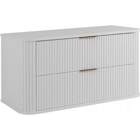 Armoires de salle de bains 100cm  Blanc Mat - Bois  L/H/P 100/52/41cm  ELEGANCE  Meuble sous lavabo, Meubles de salle de bains, Meubles bas, Lavabo, Blancs