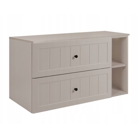 Meuble de Salle de Bain - 80 cm - Couleur Kashmir - Design Élégant - Soft Close