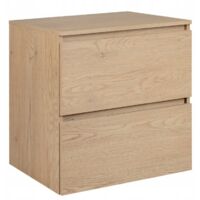 Meuble sous lavabo 60 CM - chêne clair - meubles de salle de bains, meubles de salle de bains