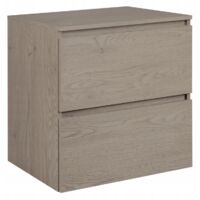 Meuble sous lavabo 60 CM - chêne foncé - meubles de salle de bains, meubles de salle de bains