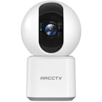 3MP HD 360° WLAN-Überwachungskamera für den Innenbereich mit ARCCTV, Bewegungserkennung und automatischer Baby- oder Haustierverfolgung (Y2U3)