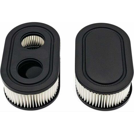 Set mit 2 Rasenmäherfiltern, Ersatzteile, Rasenmäher-Luftfilter, Motorluftfilter, Rasenmäherzubehör (1/5)