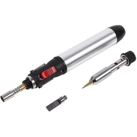Gaslötset – 4-in-1 Butangas-Akkulötset mit einstellbaren Temperaturbrennern und Akku-Lötkolben (1/5)