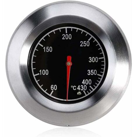 Analoges Fleischthermometer aus Edelstahl, Grillthermometer für den Außenbereich, Räucherthermometer 60 - 430 °C (1/5)