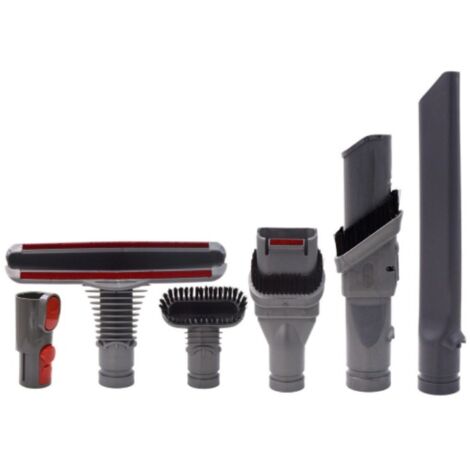 Staubsaugerzubehör kompatibel mit Dyson V6/V8 Zubehör: DC35/45/58 Adapter, Saugkopf, Bürstenkopf-Set (sechsteilig) (1/4)
