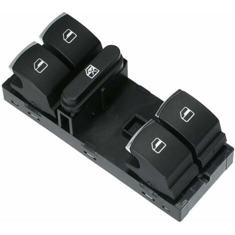 Car Master Fensterheberschalter 5ND 959 857 für VW CC Tiguan Passat B6 Golf Jetta MK5 MK6, Fahrerseite, Mittelkonsole, Fensterhebersteuerung (1/5)