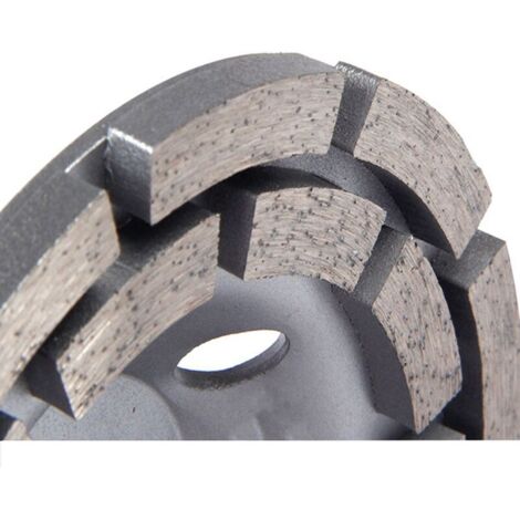Produktbild von PRODIAMANT Diamant-Schleiftopf 125 Mm X 22,2 Mm – 6 Segmente, Profi-Qualität Für Beton, Kleber, Epoxidharz, Passend Für M14-Winkelschleifer