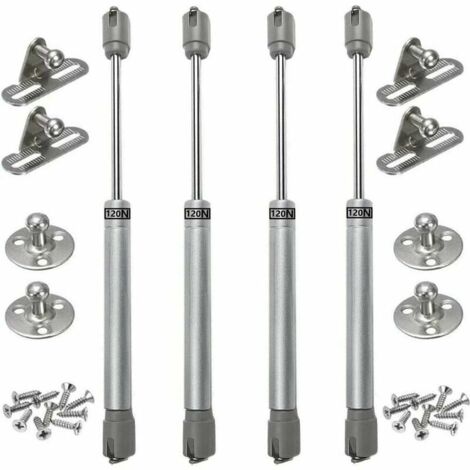 4-teilige 120N Gasfeder-Hydraulik-Schrankfußstütze für Schranktürlift (1/5)