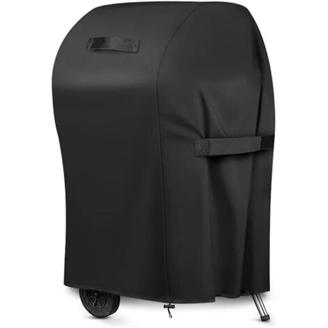 Grillabdeckung, Gasgrillabdeckung, 420D Oxford-Gewebe, wasserdicht, UV- und reißfest, für Weber, Holland, Jennair usw. (76x66x100cm) (1/5)